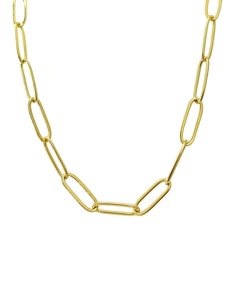 Choker Elos - Banhado a Ouro
