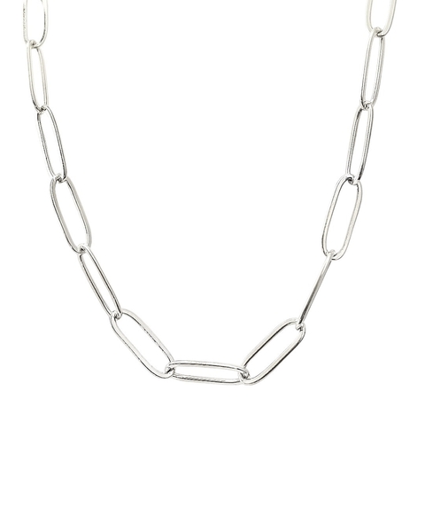 Choker Elos - Banhado a Prata
