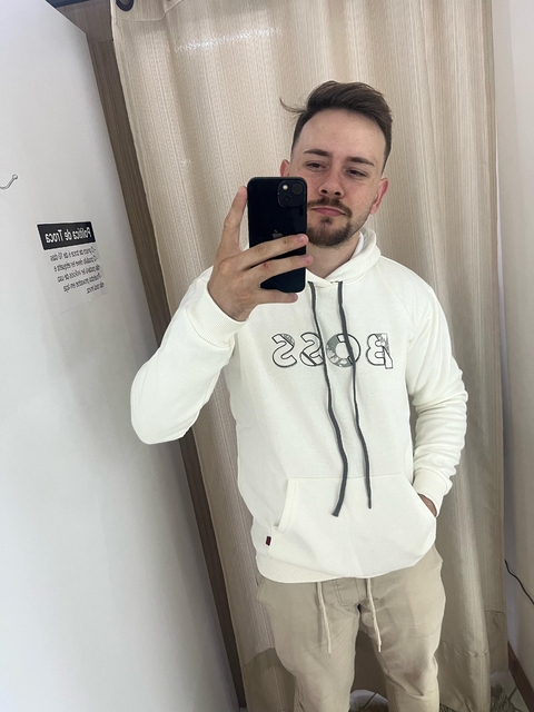 Casaco Moletom Boss - comprar online