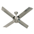 Ventilador techo Severbon Palas metalicas Acero Inoxidable
