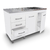 Bajomesada 120cm Blanco Premium: - comprar online