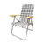 Sillon plegable Aluminio Resp.Alto 5posic. Descansar 80001 en internet