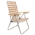 Sillon plegable Aluminio Resp.Alto 5posic. Descansar 80001