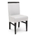 Silla de madera Wengue Tapiz.hueso Euro Xanaes: - comprar online