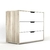 Comoda Europa 3 cajones barrique MR3001Q: