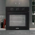 Horno empotrable Florencia 7857f de 220v con panel de control manual, instalado en cocina moderna