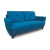 Sofa 3 cuerpos Luxor Tapizado en tela Grupo 3 - comprar online