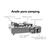Anafe a gas 1 hornalla Brogas 465