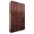 Mueble organizador Multifuncion Eco Wengue 2cajones 5puertas 183x107cm: