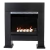 Calefactor sin salida 4000k Koper frontal negro GasNat