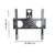 Soporte de pared extensible para TV de 26" a 60" - Maitess 