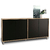 Bahiut 180cm Olmo/negro Minimal 7008: - comprar online