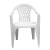 Silla de jardin Quality Mica trenzado blanco