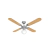 Ventilador techo Liliana Palas madera reversibles y luz