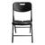 Silla de jardin plegable Negra Kushiro