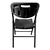 Silla de jardin plegable Negra Kushiro - Maitess 