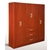 Placard Fortaleza 185cm 6p abrir Caoba: