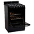 Cocina 56cm multigas Negra Escorial Master Style Luz/enc - Maitess 