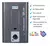 Calefon Tiro Natural 14 litros Gas natural Escorial Grafito PilotLess - tienda online
