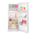 Heladera con freezer 282ltrs blanca Gafa hgf-358afb - Maitess 