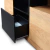 Rack para TV Mundial Mesina 180cm Hickory/negro para tv 65": - Maitess 