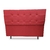 Respaldo de cama 160 tapizado Chenil rojo: