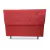 Respaldo de cama 160 tapizado Chenil rojo: