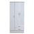 Placard Tana Plus 86 cm 3 puertas abrir Color Nevada 2 cajones: - comprar online
