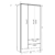 Placard Tana Plus 86 cm 3 puertas abrir Color Nevada 2 cajones: - tienda online