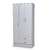 Placard Tana Plus 86 cm 3 puertas abrir Color Nevada 2 cajones: - Maitess 