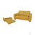 Sofacama Soho 3 cuerpos Tapizado en tela grupo 3: