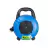 Cable Indelplas prolongador 10 mts enrollable con 4 tomas