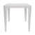Mesa metalica Tromen Runko 83 blanca: