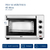 Horno de mesa 45 litros BGH Silver Conveccion - Maitess 