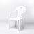 Sillon de jardin Florida Malawi blanco - comprar online