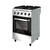 Cocina 55cm multigas Morelli Horno visor industrial