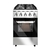 Cocina 55cm multigas Morelli Horno visor industrial - comprar online