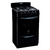 Cocina 50cm gas natural Escorial Palace Cristal LX S2 Negra - comprar online