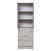 Placard Murano 070cm Color Pino Aland blanco 2 puertas con espejo 4 cajones: en internet