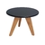 Mesa ratona set x 2 negra - comprar online
