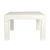 Mesa jardin Quality Alejito 68x68 simil ratan blanco