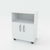 Gabinete para microondas Blanco Alfa dl636br: