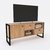 Mesa para tv 50" Steel Color Nebrasca Natural: