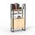 Biblioteca Steel Color Nebrasca Nat: