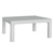 Mesa jardin Quality Nepal ratona 90x90cm. blanca