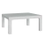 Mesa jardin Quality Nepal ratona 90x90cm. blanca