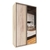 Placard Reflex 123cm Pino Cascina Ptas.corredizas Espejo: