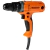 Taladro atornillador electrico Lusqtoff 13mm Vel.Var. 450w