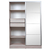 Placard Murano 140cm Ptas.corred. Espejo Pino Aland: en internet