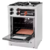 Cocina 60cm Gas Natural 2hornallas+plancha+carlitera Motta en internet